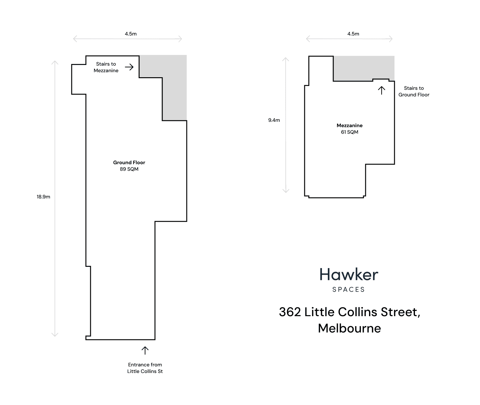Melbourne CBD — floorplan