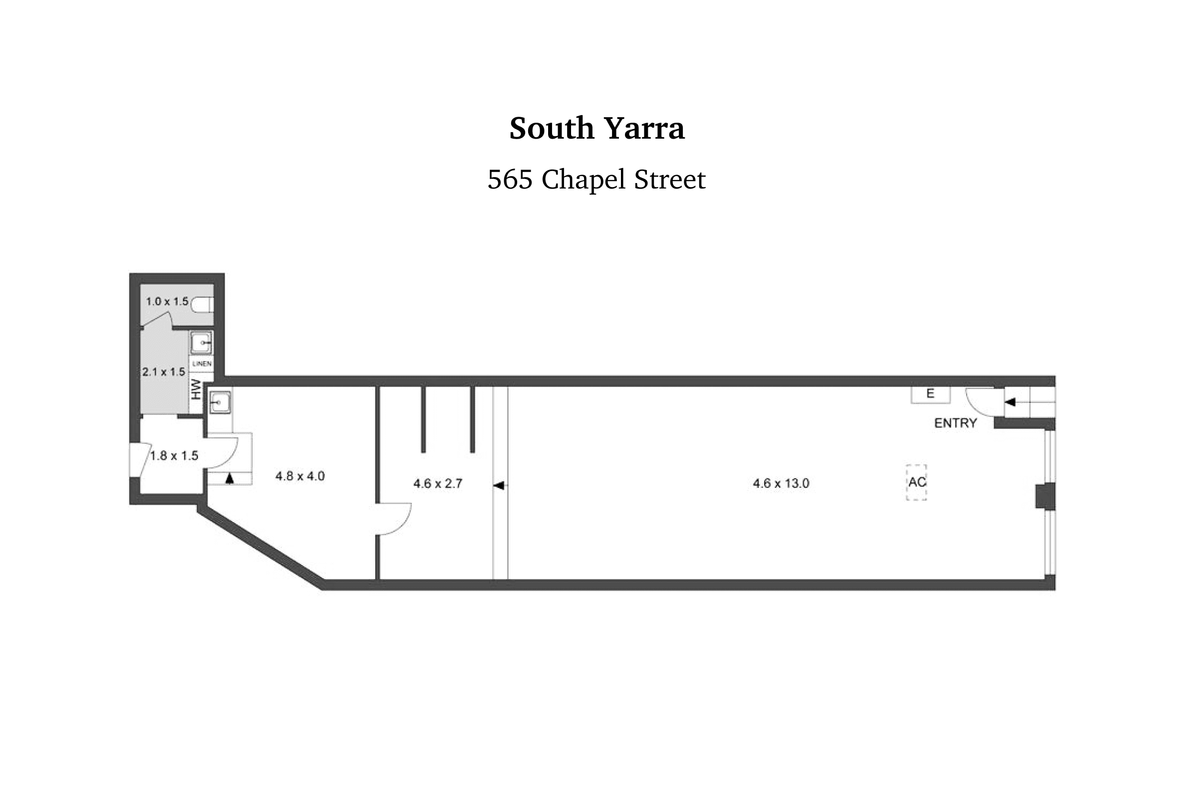 South Yarra — floorplan